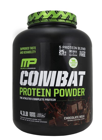 Buy Combat Protein Powder Chocolate Milk 4.1 LB in UAE