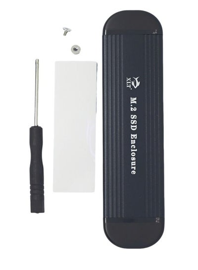 اشتري حاوية M.2 SSD ، محول بروتوكول NVME NGFF مزدوج مع دعم USB C للحجم 2242/2260/2280 في السعودية