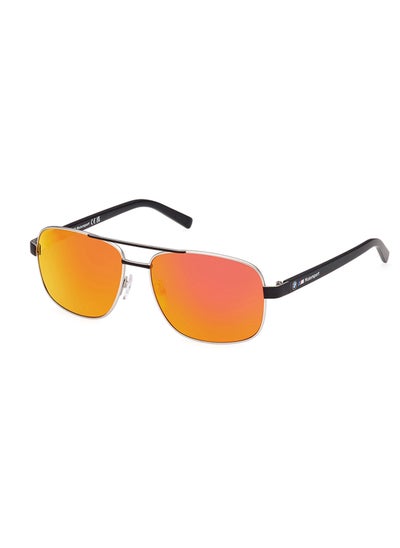 Buy Men's UV Protection Rectangular Shape Sunglasses - BS003917U57 - Lens Size: 57 Mm in Saudi Arabia