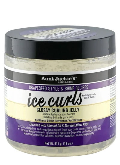 Buy Aunt Jackie's Ice Curls Glossy Curling Jelly 511g in Egypt