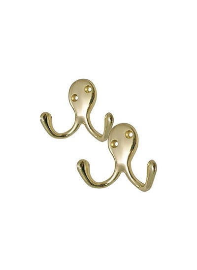 اشتري Robustline Coat Hook Robe Hooks Wall Mounted Metal Cloth Hanger في الامارات