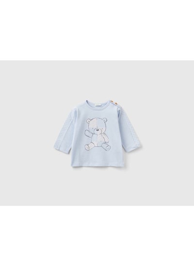 Buy Optical t-shirt with teddy bear print in UAE