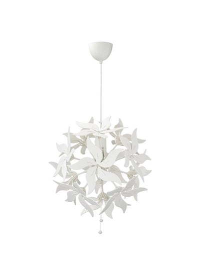 Buy Pendant Lamp Flower White 43 Cm in Saudi Arabia