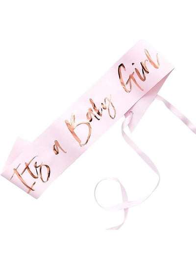 اشتري It'S A Baby Girl Sash في السعودية