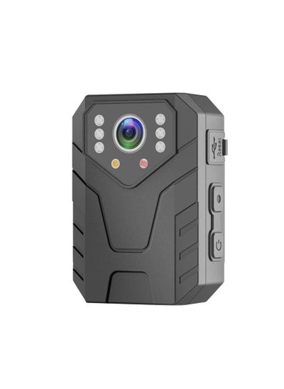 اشتري Enforcement Recorder 4K High-Definition Chest-Worn Multi-Functional Endurance Wireless Waterproof Back Clip Camera Patrol في الامارات