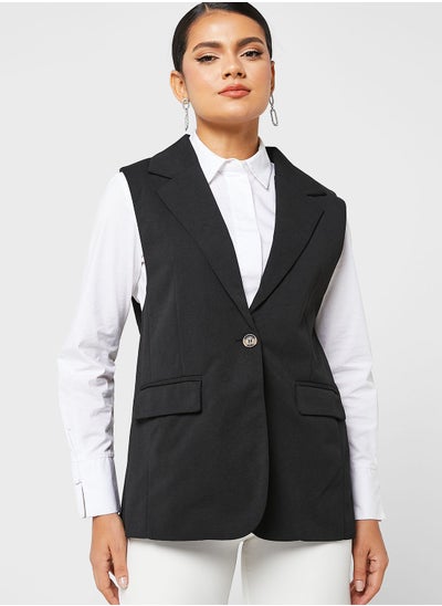 Buy Classic Vest Style Blazer in Saudi Arabia