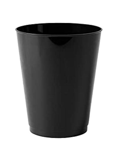 اشتري Pack of 20 Disposable 12 oz Black Plastic Tumblers for Parties and Weddings في السعودية