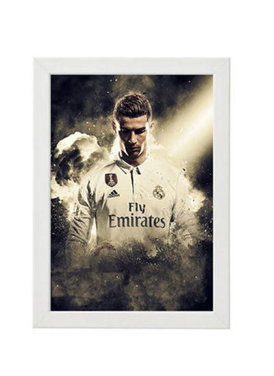 اشتري Cristiano Ronaldo Wall Art Poster Frame في مصر