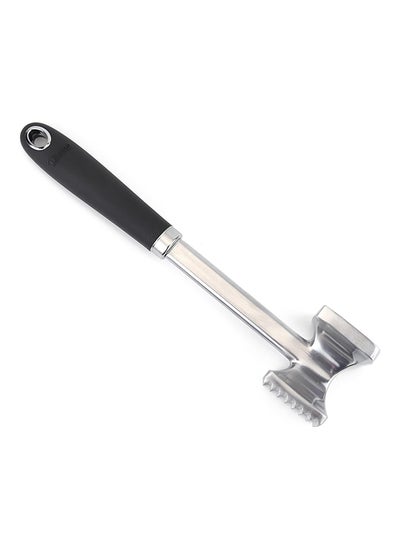 Buy Home Pro Tender Meat Hammer With Handle Silver/Black in UAE