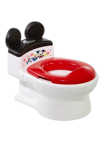 اشتري Mickey Mouse Potty & Trainer Seat, Red, Piece Of 1 في الامارات