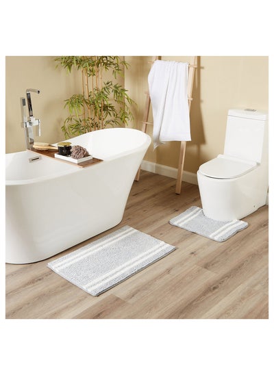 Buy Quickdry Loops 2-Piece Bathmat Set in Saudi Arabia