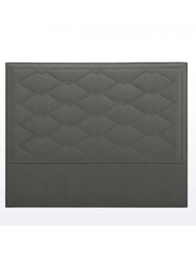 Buy H187 | Velvet headboard - Dark Grey in Saudi Arabia