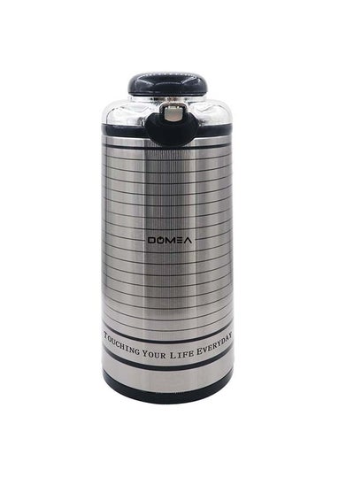 Buy Stainless Steel Vacuum Flask, Heat Insulated Thermos for Keeping Hot & Cold For Long Hours, Leak Proof, For Tea, Coffee & Water Serving | For Indoor, Camping, Parties & Functions in UAE