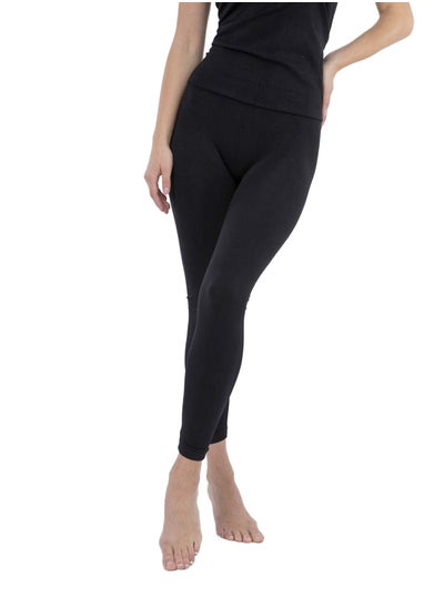 Buy Carina Microfiber Slim Leggings  - black in Egypt