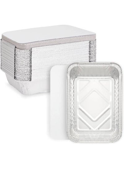 Buy Aluminum Foil Containers And Board Lids Sets (50PCS) in Egypt