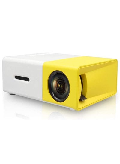 اشتري Mini Portable High Resolution LED Projector 600 Lumens Video 1080P في الامارات