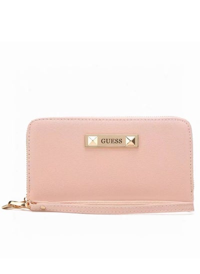 Buy Guess Women's Vikky Zip Around Pink in Saudi Arabia