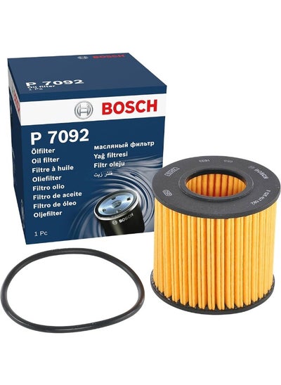 Buy BOSCH OIL FILTER P 7092 / F 026 407 092 For Toyota 2015 in Egypt