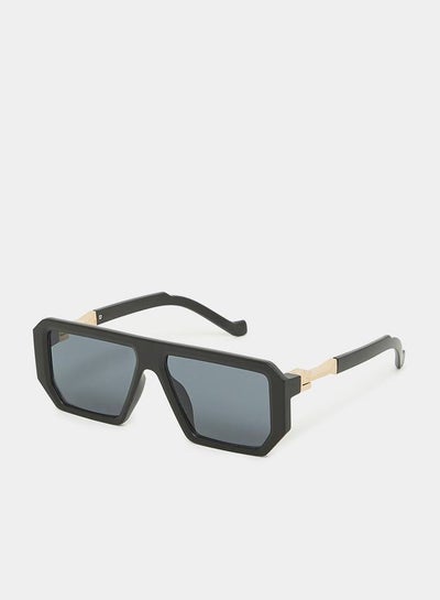 Buy Wide Frame Rectangle Sunglasses in Saudi Arabia