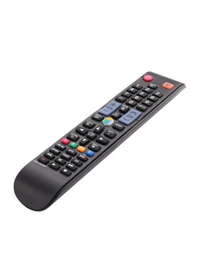 اشتري TV Remote Control Replacement With Backlight Button For Samsung Black في الامارات