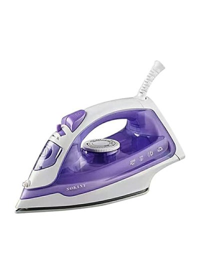 Buy Steam Iron (Steam /Dry/Spray /Automatic Cleaning ) 2000w  "Purple" in Egypt