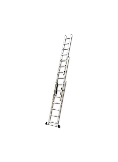 Buy Aluminum Ladder – Heavy-Duty, Lightweight, and Triple Extention for Home and Industrial Use | 3X8 | 5.1 meter in UAE