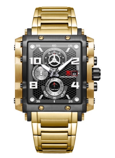 اشتري T5 Men's Chronograph Square Dial Stainless steel Watch في الامارات