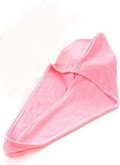 Buy Fresh Microfiber Bath Towel For Hair - Pink in Egypt