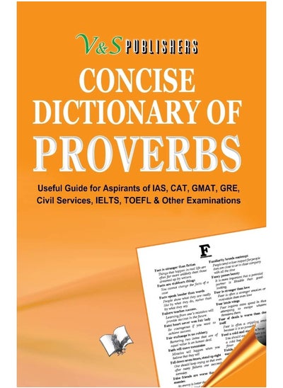 اشتري Concise Dictionary of Proverbs: Making Use of Proverbs to Write Attractive English في الامارات