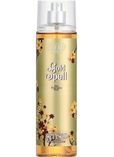 Buy Eva Skin Care Fine fragrance Mist Gold Spell 240 Ml in Egypt