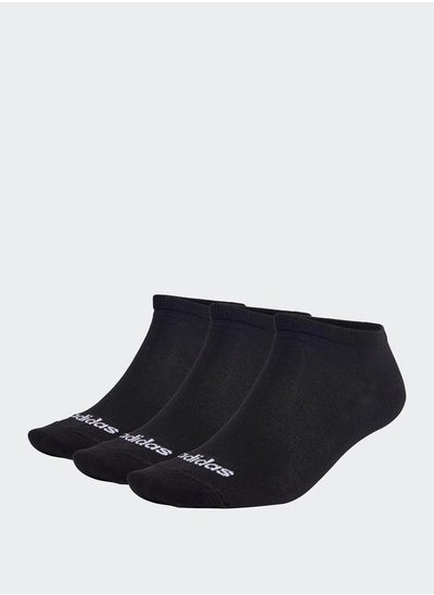 Buy Pack of 3 - Thin Linear Low Cut Socks in Saudi Arabia