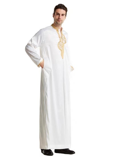 Buy New Muslim Men's Clothing Men's Embroidered Robes in UAE