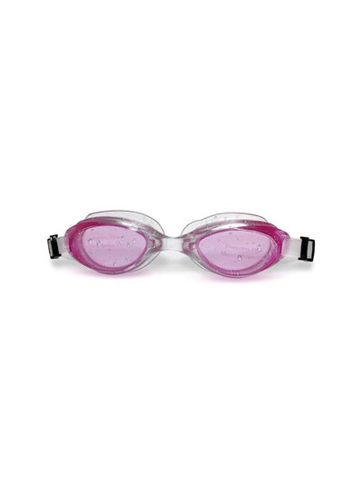 Buy hanso Swim Goggles - Anti-Fog, UV Protection, Silicone Strap, Optic Quality Lenses - Your Perfect Companion for Uninterrupted Swimming (Pink) in Egypt