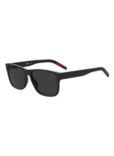 Buy Men's UV Protection Rectangular Sunglasses - Hg 1260/S Black Millimeter - Lens Size: 57 Mm in UAE