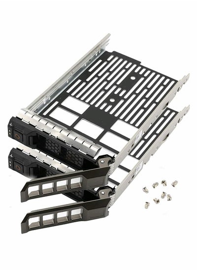 Buy Drive Bay, Server Hard Drive Bay, Hard Drive Tray Caddy, for Dell Poweredge Series 11/12/13 Generation Models 3.5"", SAS/SATA HDD Caddy Bracket, 2 Pcs in UAE