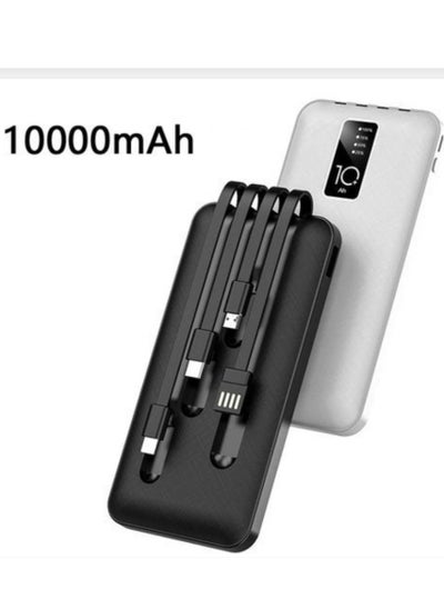 Buy Aldeepo 10,000 mAh Digital Display Charging Power Bank- Black in UAE