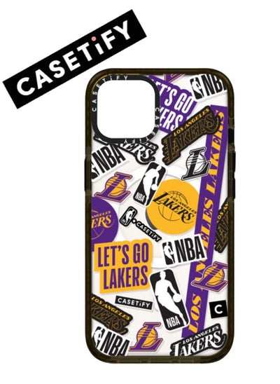 Buy iPhone 13 Pro Max Case NBA LAKERS Mania Case Magnetic Magsafe MagFit Anti-Yellowing Technology Cover in Saudi Arabia