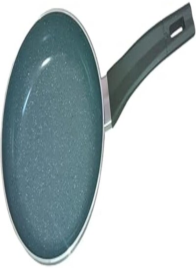 اشتري Trueval Premium Granite Fry Pan, Size 20, Gray في مصر