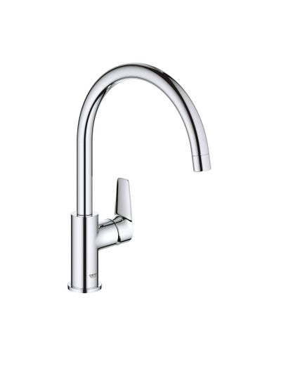 اشتري تركيبات مطبخ GROHE ، حنفية مطبخ بفوهة عالية - مجموعة BauEdge ، 31367001 في الامارات