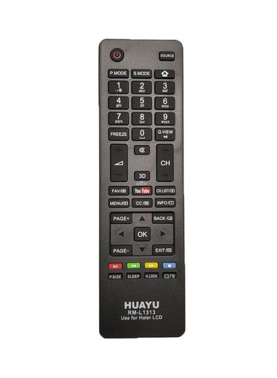 اشتري Remote Control For Haier Smart TV Black في السعودية