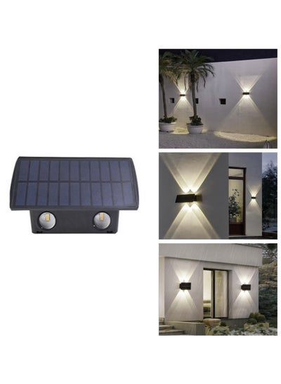 Buy 4 LED Solar Wall Lights Outdoor Garden Courtyard Layout Wall Lights Home Courtyard Atmosphere Lights Wall Washers in Saudi Arabia