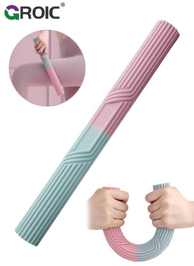 اشتري Twist Hand Exerciser Bars, Resistance Bar for Physical Therapy, Flex Therapy Bar Strengthener, Twisting Hand Therapy Bar, Relieves Tendonitis Pain & Improve Grip Strength & Injury Recovery في الامارات