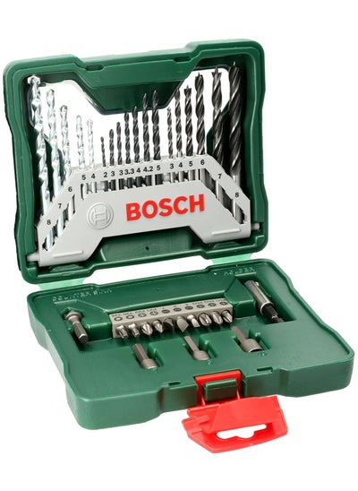 Buy 33-Piece Drill Bit Set Silver in Saudi Arabia