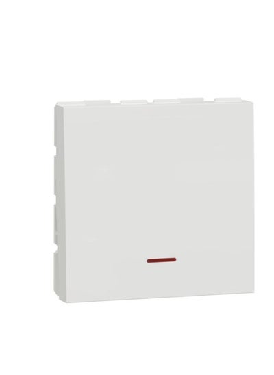 Buy New Unica 32A 1-Way Switch, 2 Modules, Screw Terminals, White in Egypt