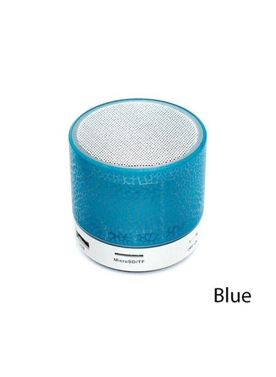 اشتري Wireless Bluetooth SpeakerA9 Dazzling Crack LED Wireless Bluetooth Waterproof U-Disk TF Card في الامارات