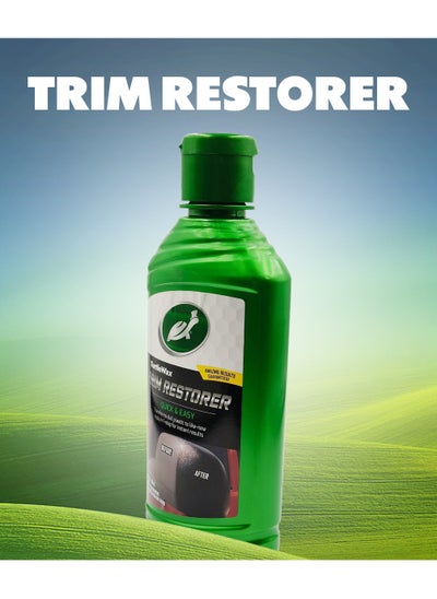 Buy Turtle Wax Car Trim Restorer Plastic Restorer 296ml Age Reversing Technology Shine Dull Plastic Like New in Saudi Arabia