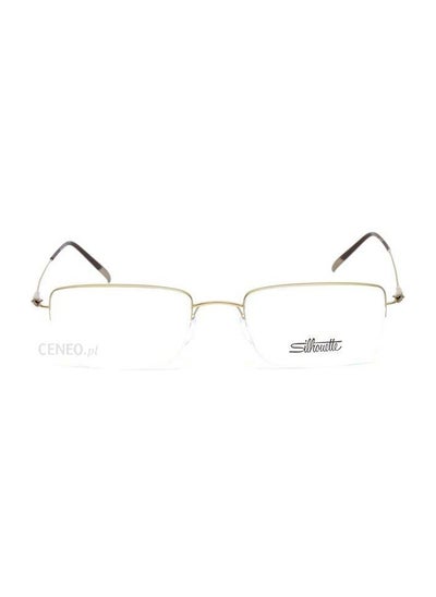 اشتري Unisex Rectangle Eyeglass Frame - 5496 75 7630 51 - Lens Size: 51 Mm في الامارات