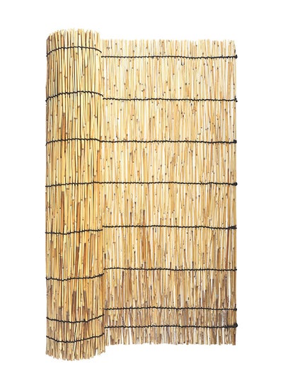 اشتري Hometaste Natural Reed Blinds Bamboo,Natural Bamboo Roll Up Window Blind,Reed Curtains For Sun Protection, Breathable,Privacy Light Filtering Roll Up Blinds (Big_120X200Cm) في الامارات