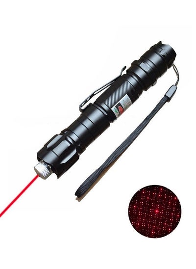 Buy Red Laser Pointer Flashlight High Power, Long Range Flashlights, High Lumens, Compact and Rechargeable Flash Light Portable Laser Pointer for Camping Hiking Outdoor Emergency in UAE