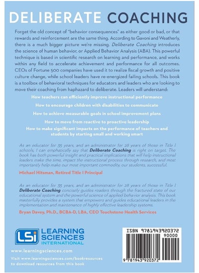 اشتري Deliberate Coaching: A Toolbox for Accelerating Teacher Performance في الامارات